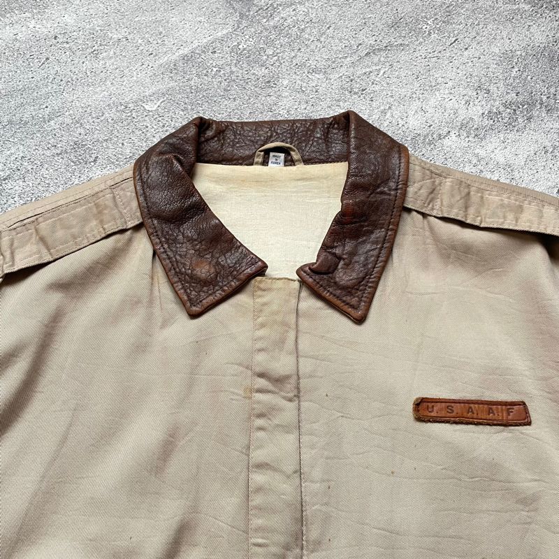 Vtg 1980s Cooper Type A-2 Flight Jacket USAAF, foto 2