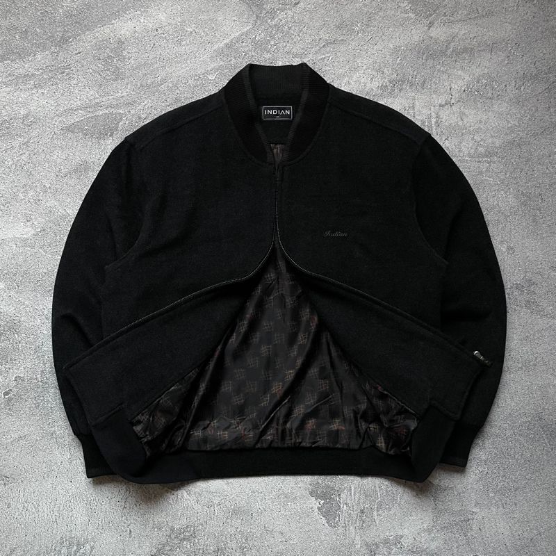 Bomber Jacket - Phillip Work Indian Black, foto 4
