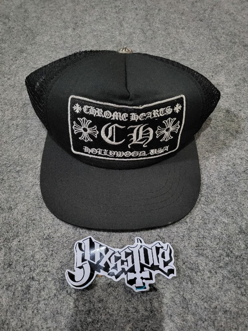 CH Chrome Heart Snapback Black logo, foto 2