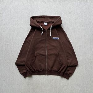 Zip Hoodie Ncover Box Logo Travis Brown