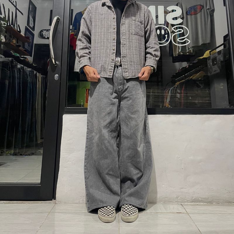 LONGPANTS UNBRAND GRAY JEANS, foto 2