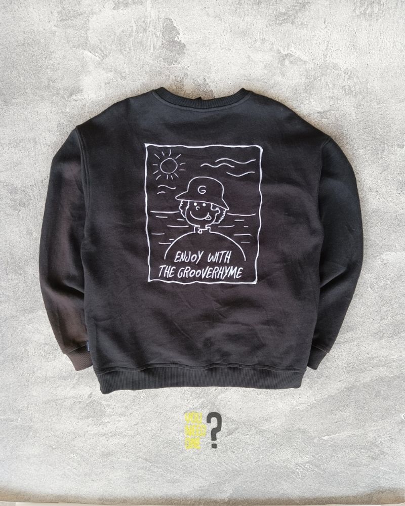 Groverhyme Sweater Black, foto 6
