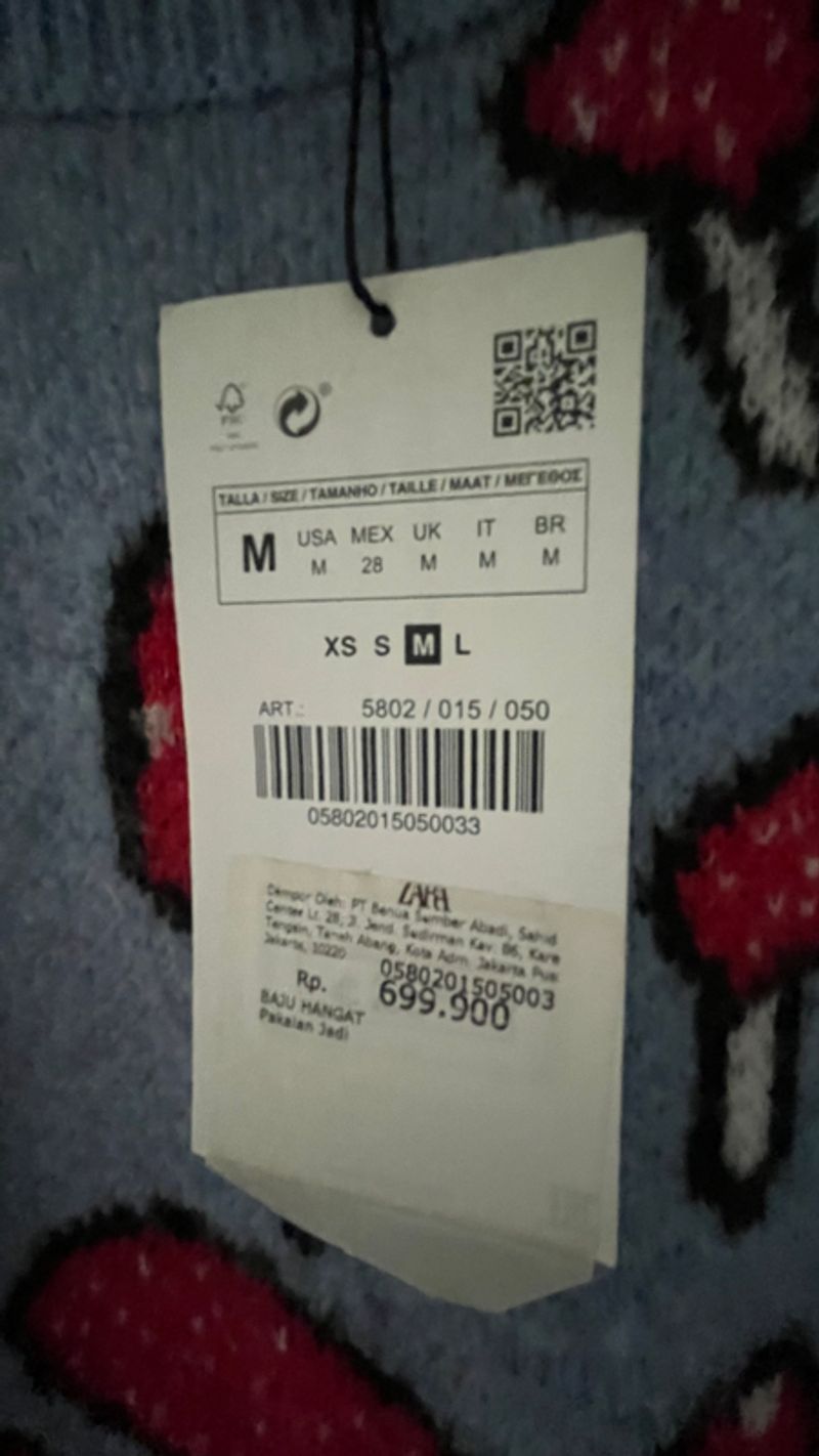 BNWT Zara Mushroom Sweater, foto 4