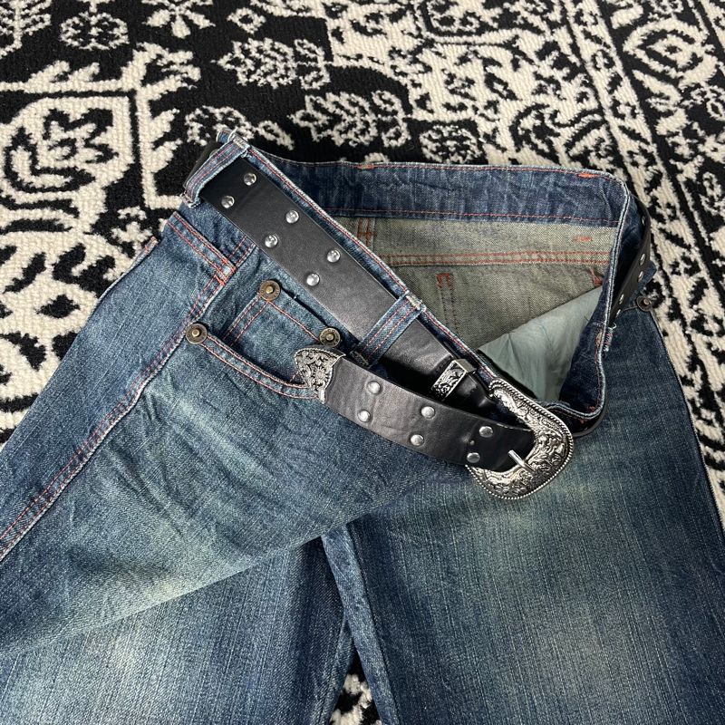 00’s BOOTCUT BLUEWASHED JEANS, foto 5