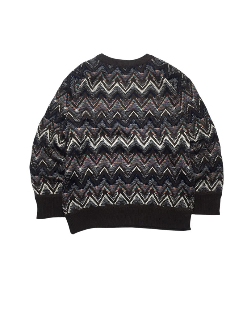 Vintage 90s SCHLUND Geometric Zig Zag Pattern, foto 6