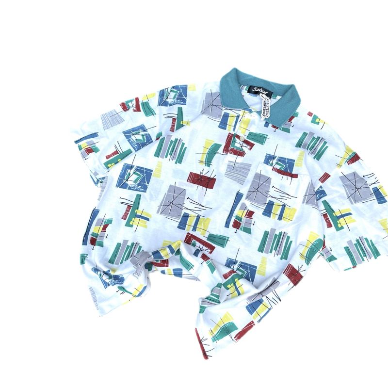 TITLEIST GOLF Abstract Pattern Pocket Poloshirts, foto 3