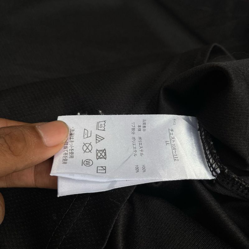 GERRY Outdoor USA Script Running Black Quickdry Tee, foto 6