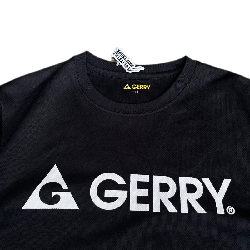GERRY Outdoor USA Script Running Black Quickdry Tee, foto 4