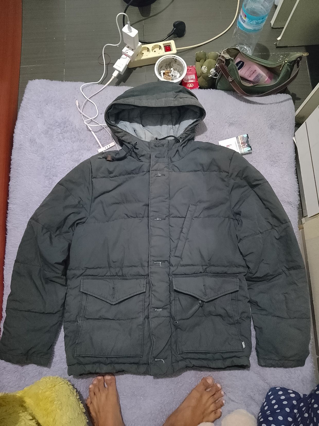Levi's Vintage Luxury Puffer jacket Pria black
