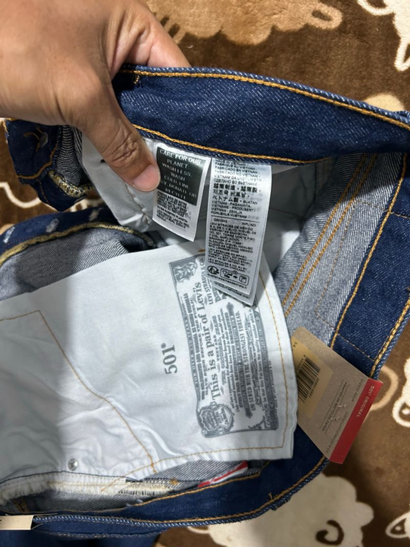 Levi’s 501 selvedge size 34 / BNWT, foto 4