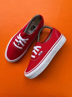 Vans Authentic red