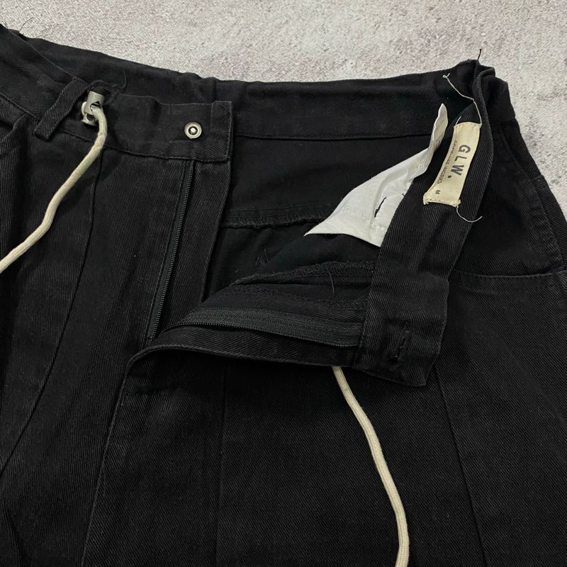 GLW baggy jorts black washed, foto 6