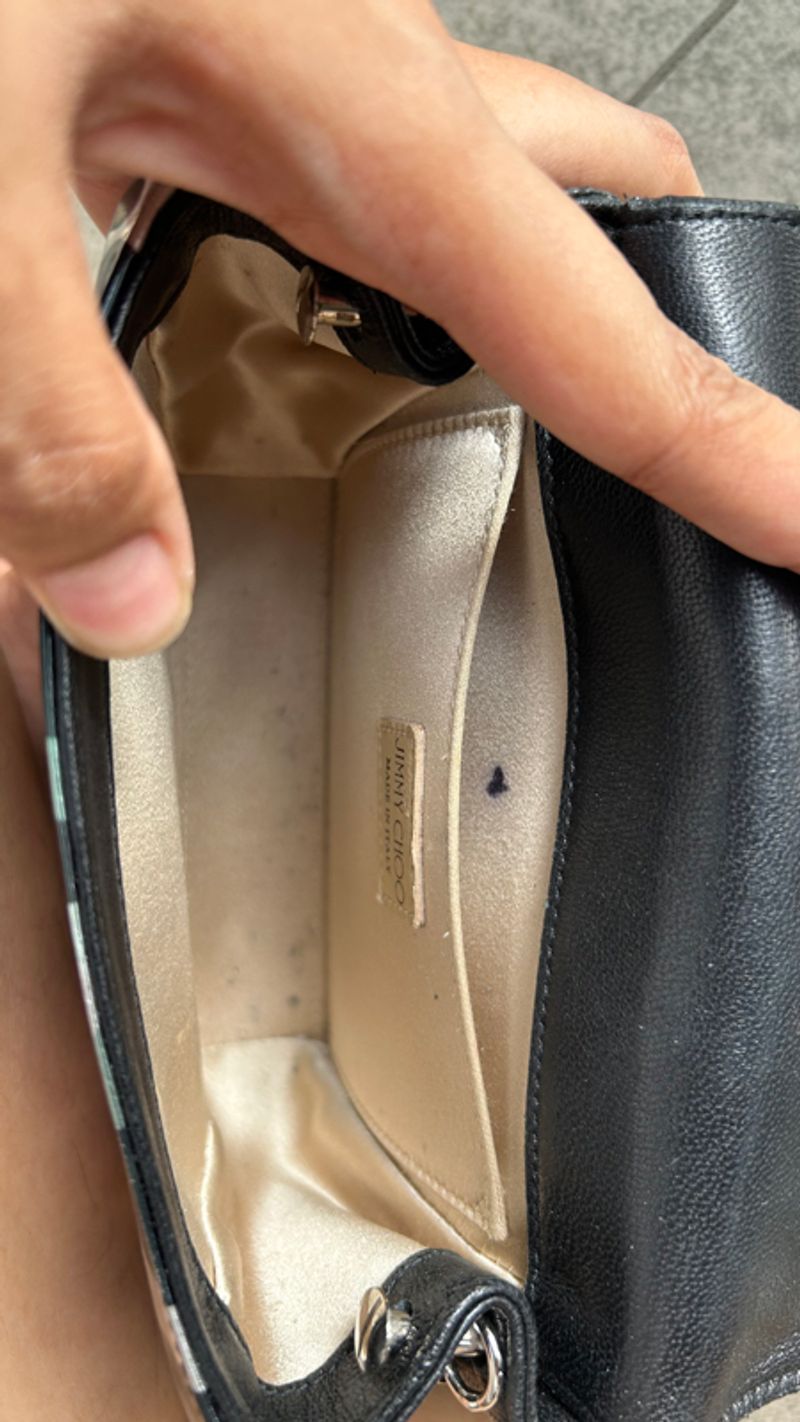 Jimmy Choo snap bag clutch, foto 6