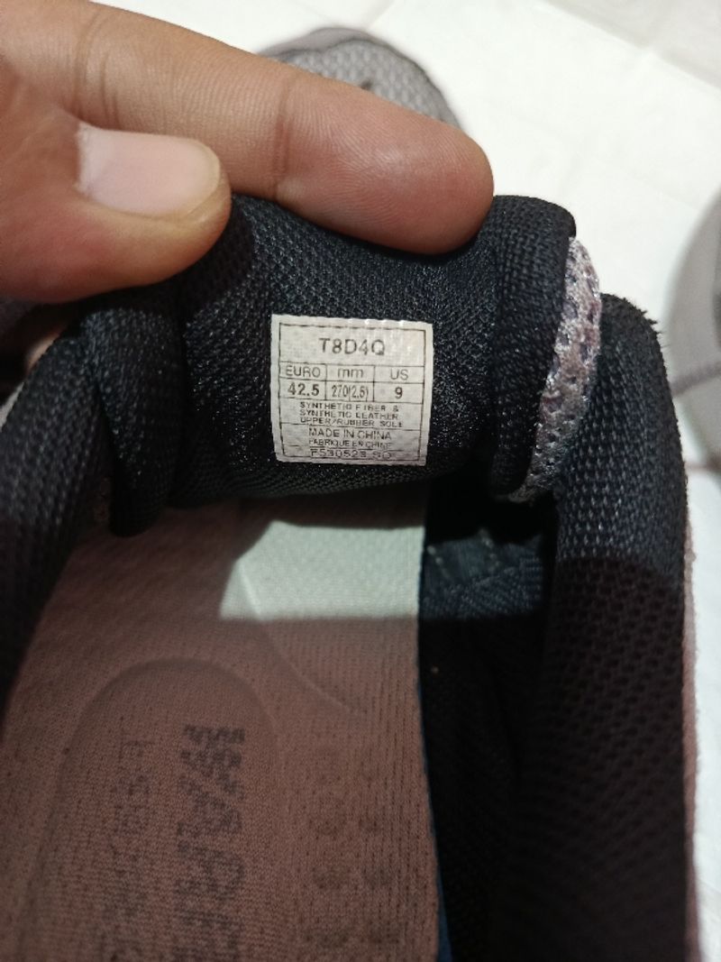 Asics Gel Contend 4 Grey Black, foto 5