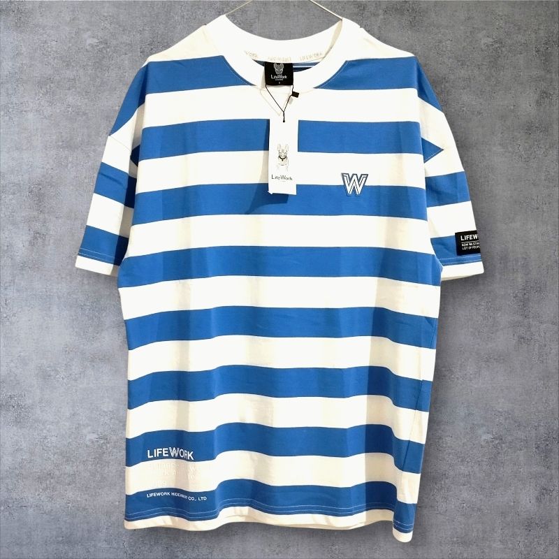 KAOS LIFEWORK WAPEN LOGO WIDE STRIPE BNWT, foto 2