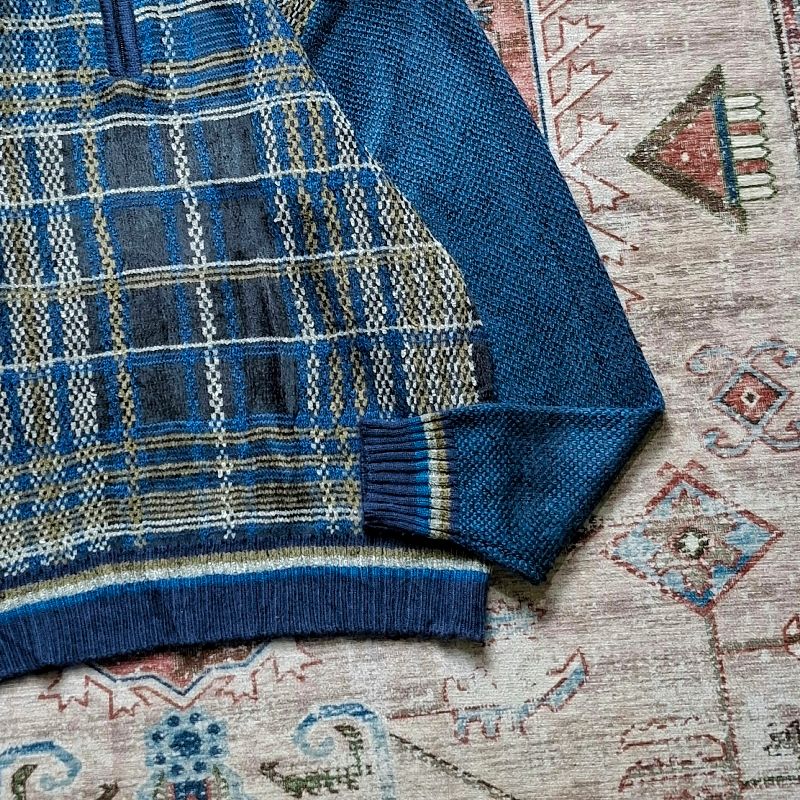 Knitwear Halfzip Velvet Pattern by Jeanlois, foto 5