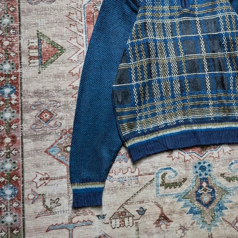 Knitwear Halfzip Velvet Pattern by Jeanlois, foto 6