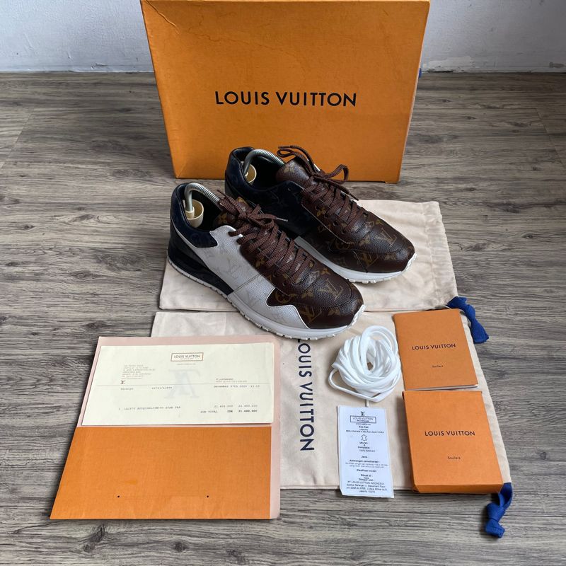 Louis Vuitton Monogram Brown Run Away Sneakers, foto 2