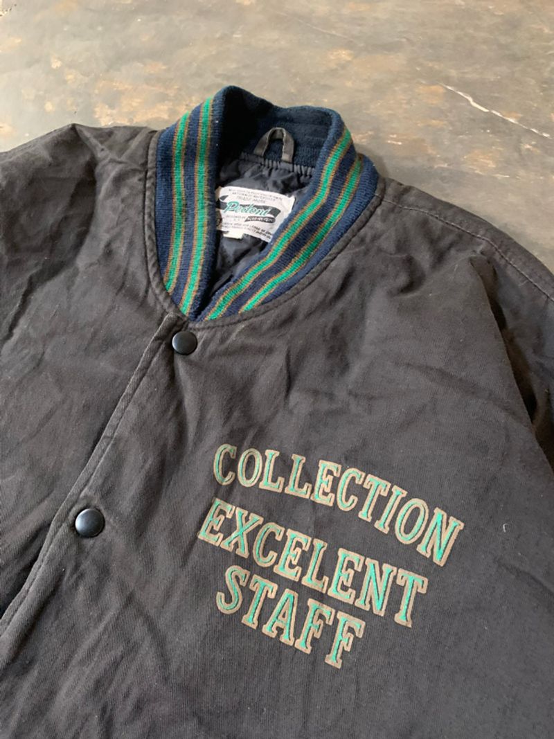 Vintage boxy varsity boxy jacket quilted inner, foto 4