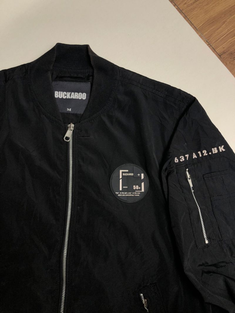 Buckaroo Bomber Jacket Size M, foto 5