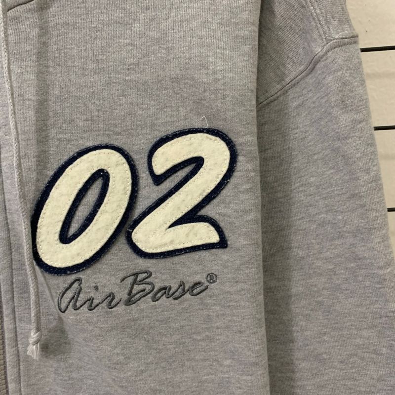 Air Base USA Grey Hoodie, foto 3