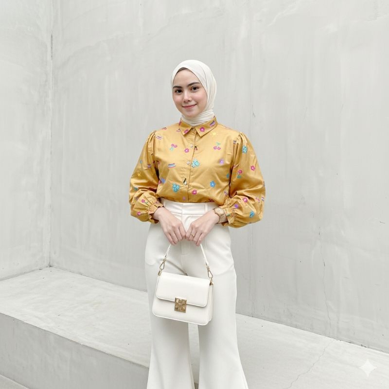 CUCI GUDANG KIYOWO BLOUSE LD 106, foto 4