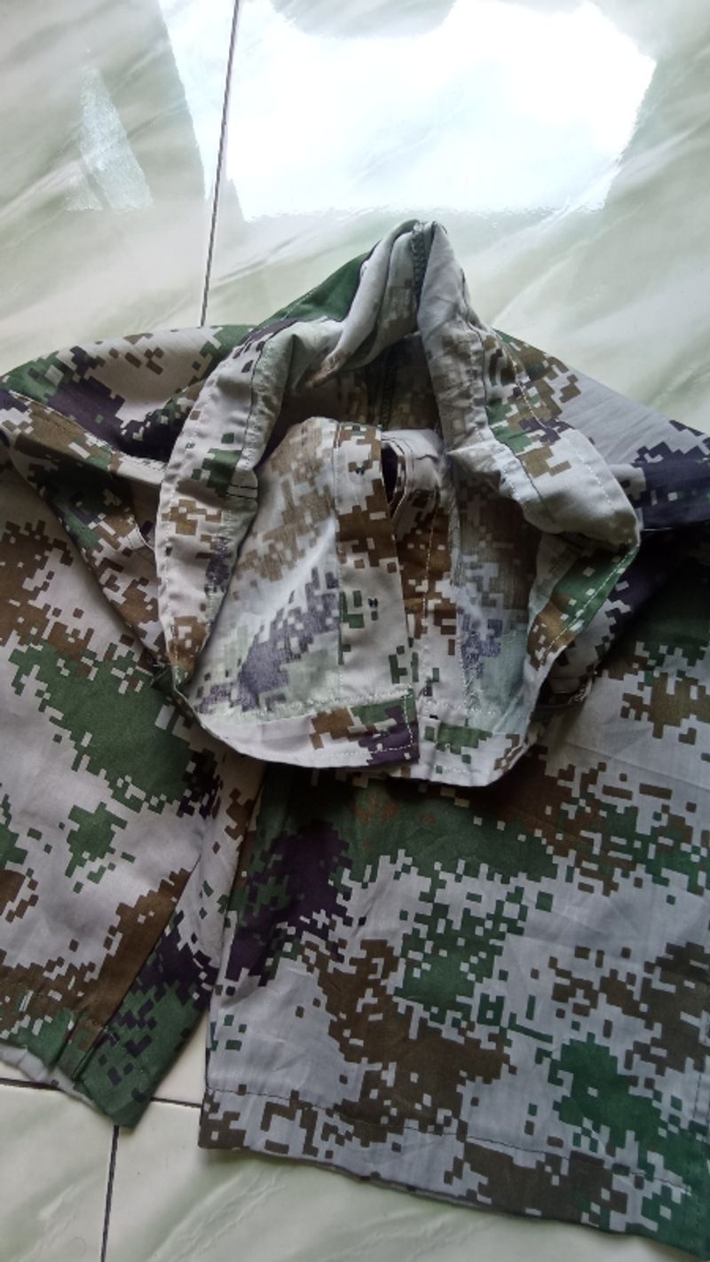 Celana pendek Army Camo Military, foto 3