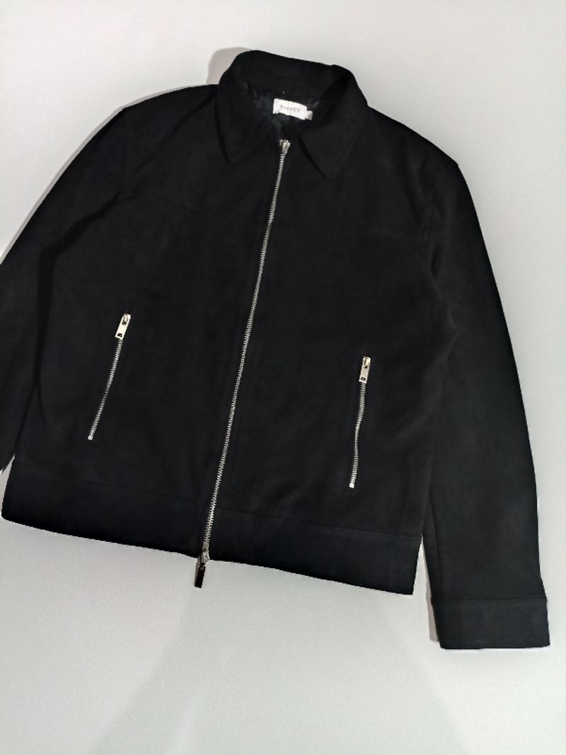 Raygun Boxy Suede Blouson Jacket, foto 4
