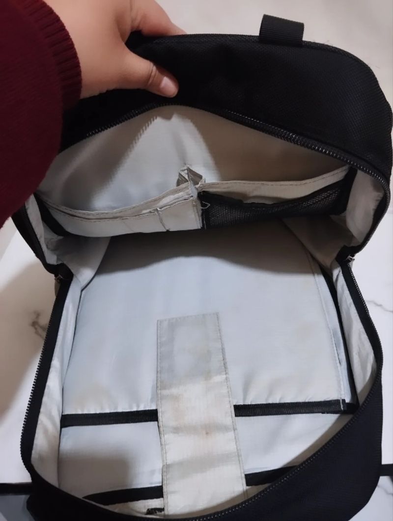 Mercedes-Benz Black Backpack Haversack Original, foto 10