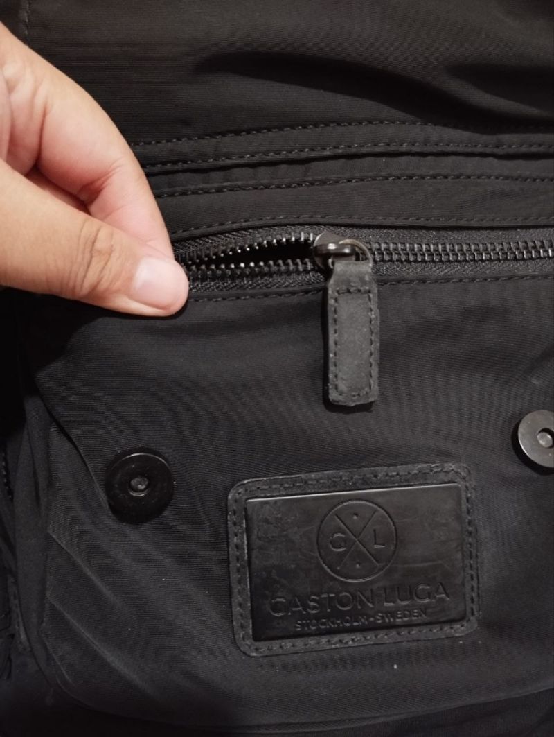 Gaston Luga Backpack Biyen Fullblack Original, foto 2