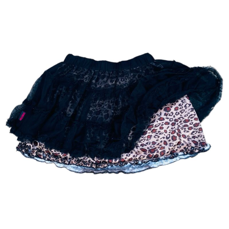 Mini skirt leopard, foto 2