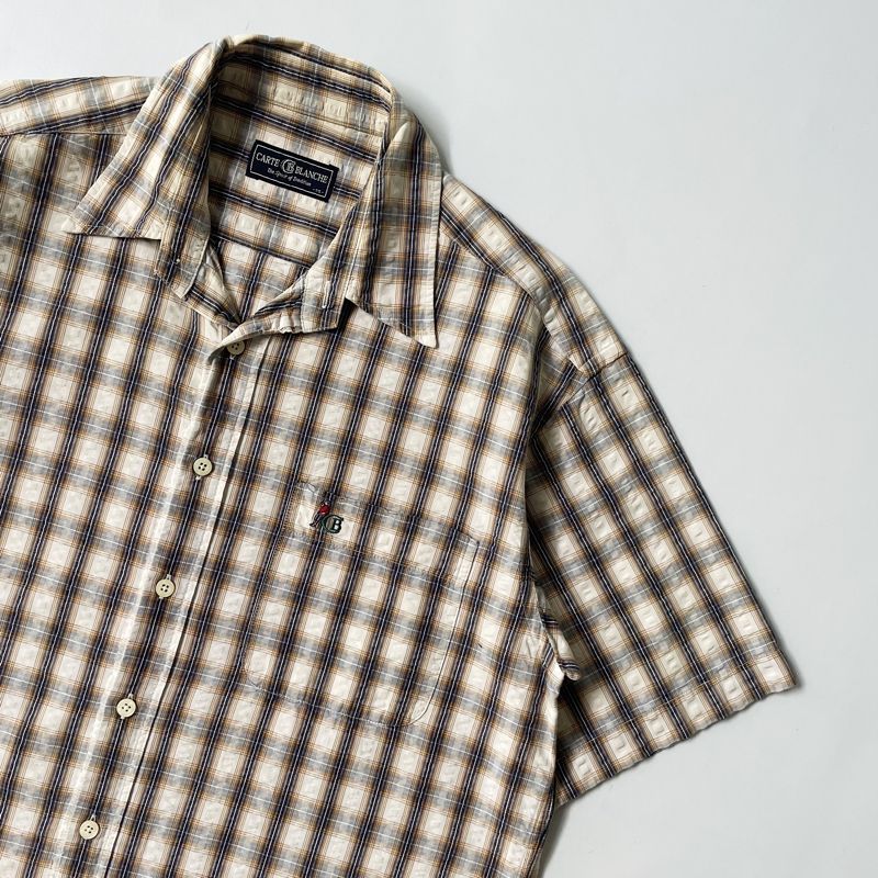 Carte blanche multiplaid boxy shirt, foto 3