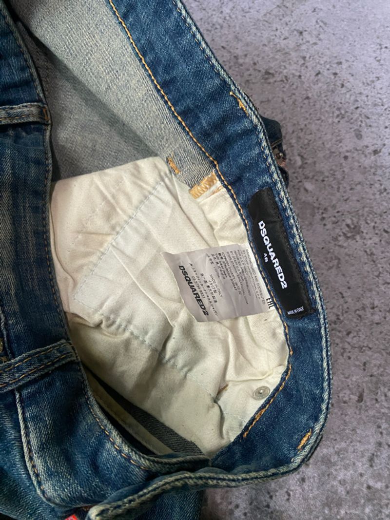 dsquare2 tidy biker jeans, foto 3