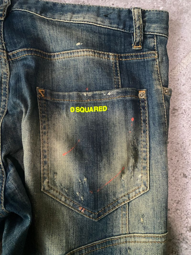 dsquare2 tidy biker jeans, foto 7