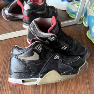 Nik Air Flight Black Red Basketball Original