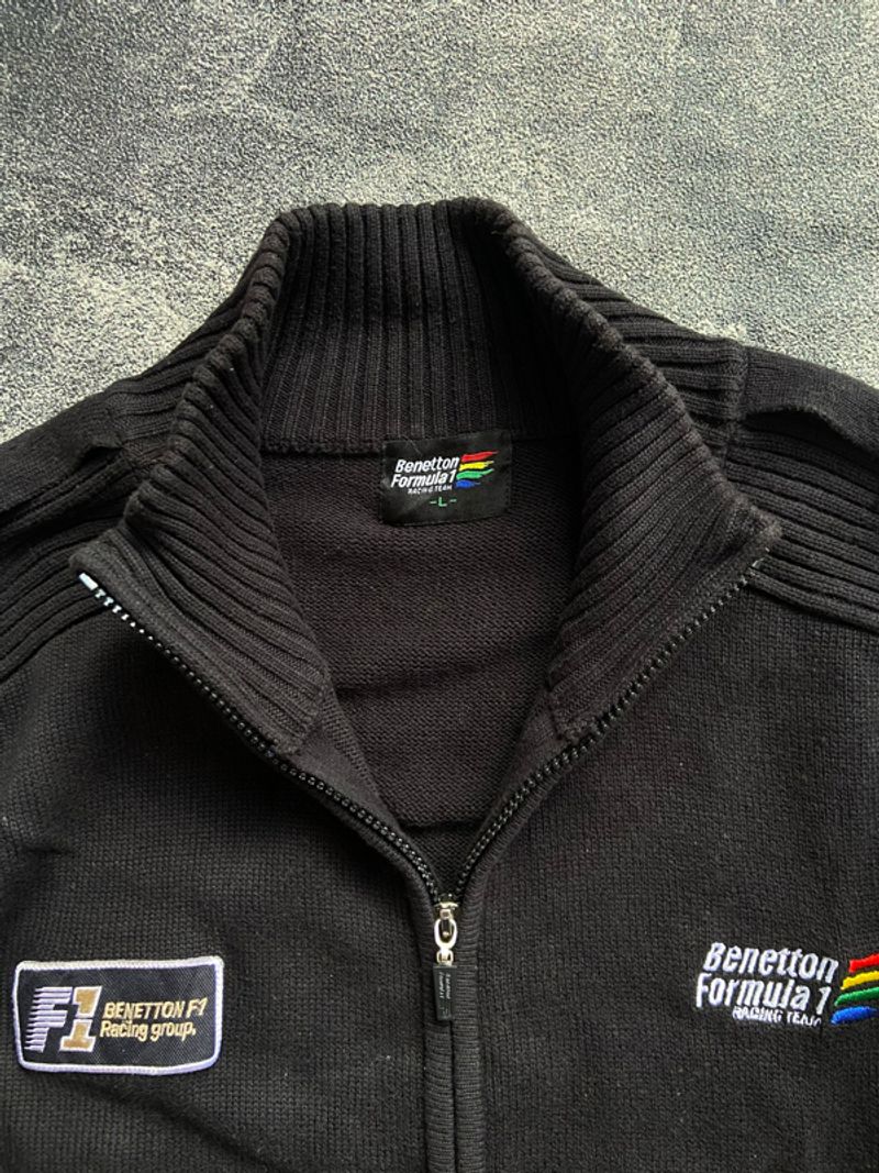 Benetton Formula 1 ZIP Knitwear, foto 5
