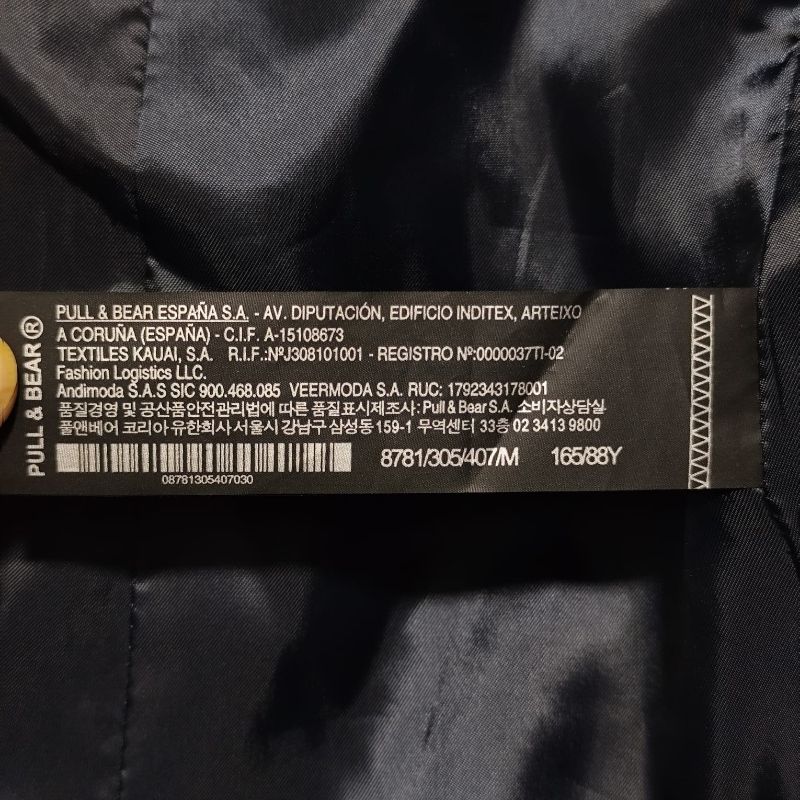 Pull & Bear Luxury Blazer Wanita black gray, foto 6