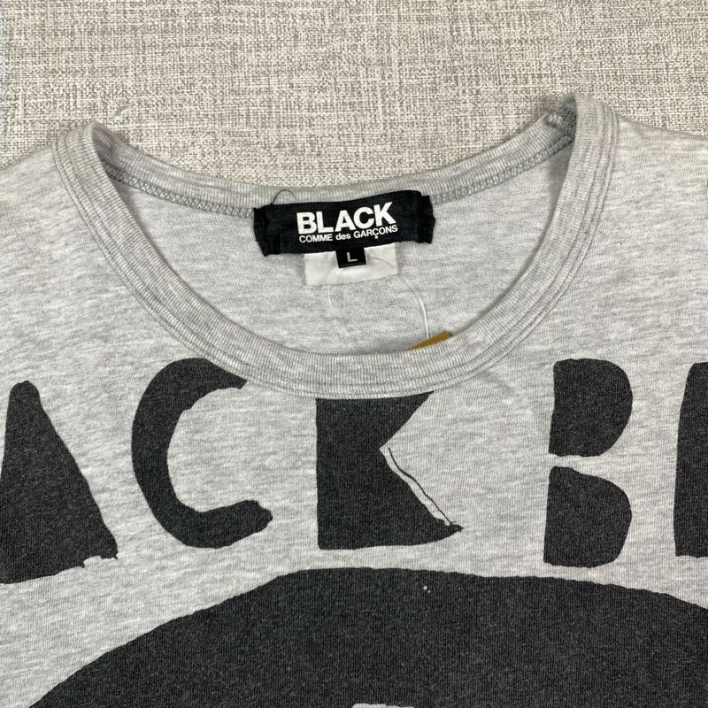 Black Comme Des Garcons Grey Tshirt, foto 3
