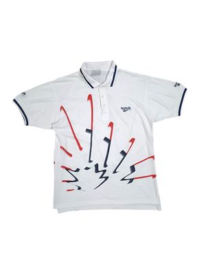 Reebok Tennis polo t-shirt Men's vintage