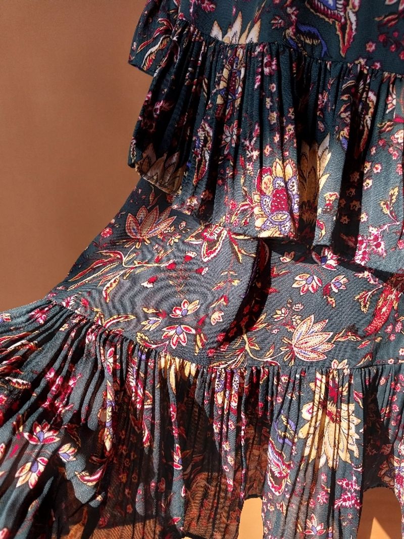 DRESS SIFON CERUTY FLOWLY, foto 4