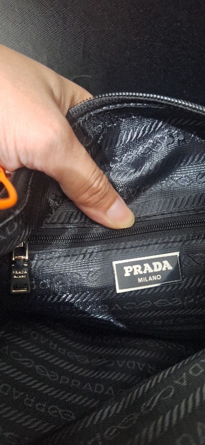 Prada hobo black, foto 2