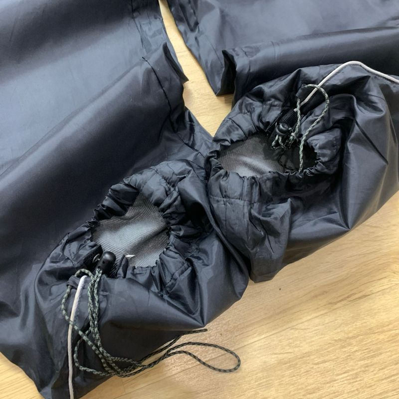 “unknown” black nylon trackpants (relax fit), foto 6