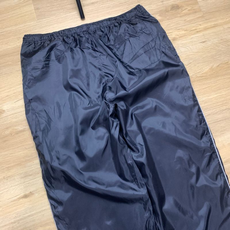“unknown” black nylon trackpants (relax fit), foto 9