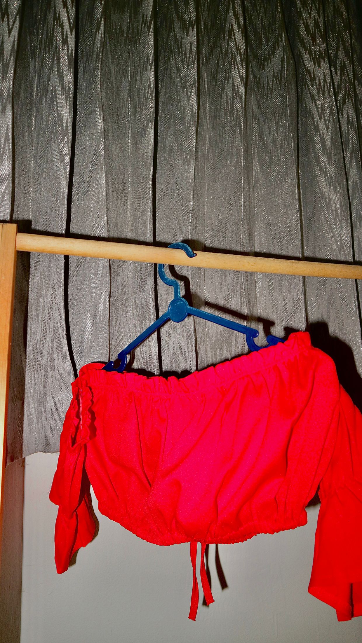 Crop top Wanita red, foto 3