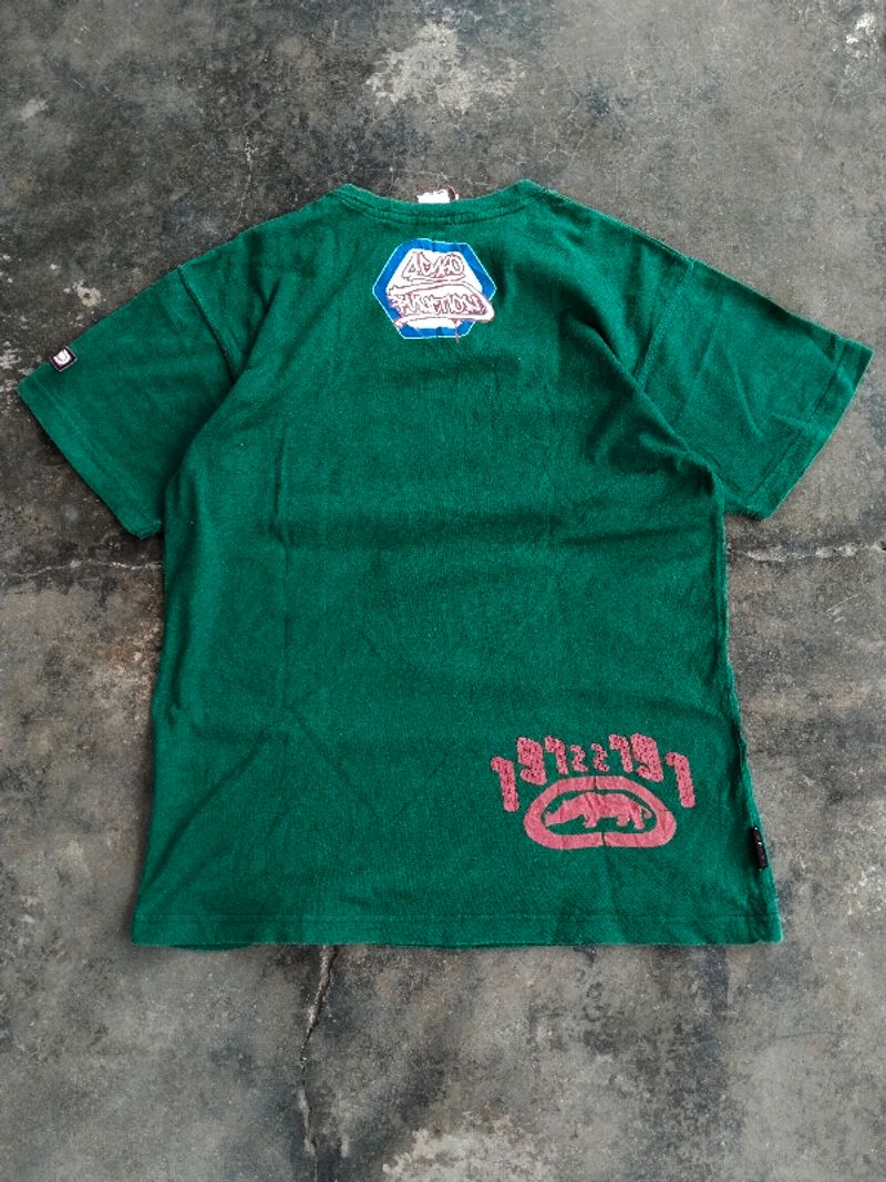 Vintage ecko function crazy baby graphic embroidery logo tee, foto 7