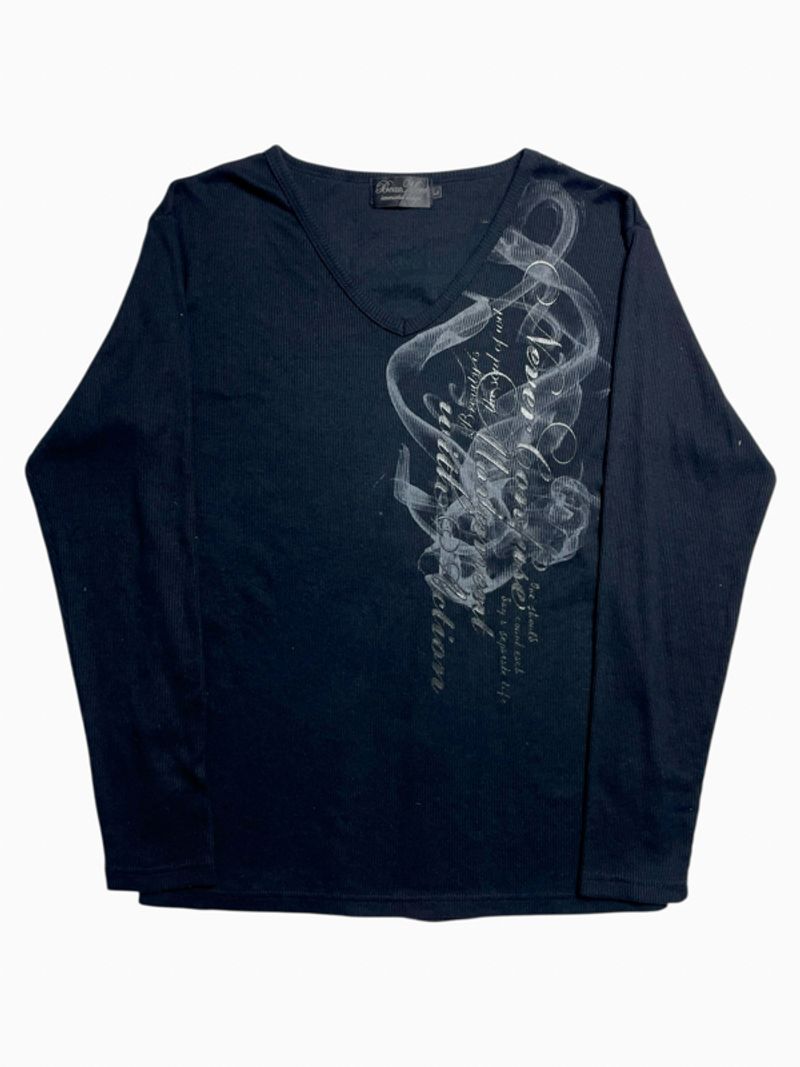 Beaumere Vkei style v neck Longsleeve, foto 2