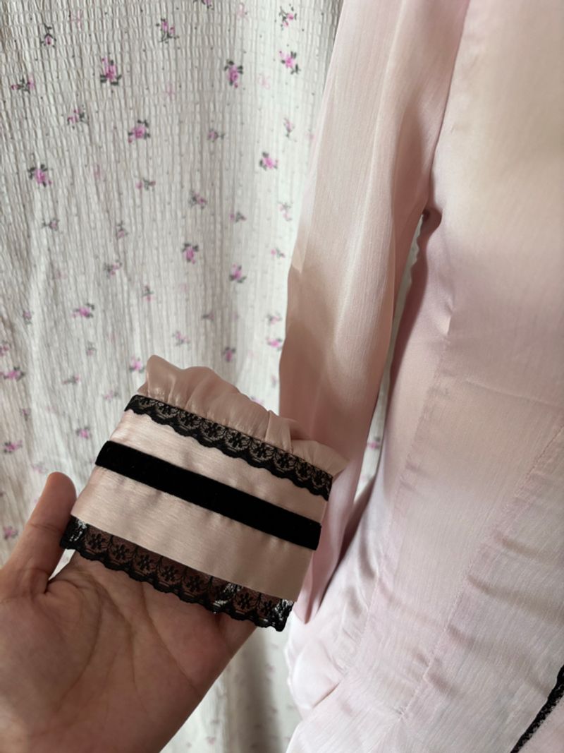 Vintage Slim-Fit Blouse, foto 4