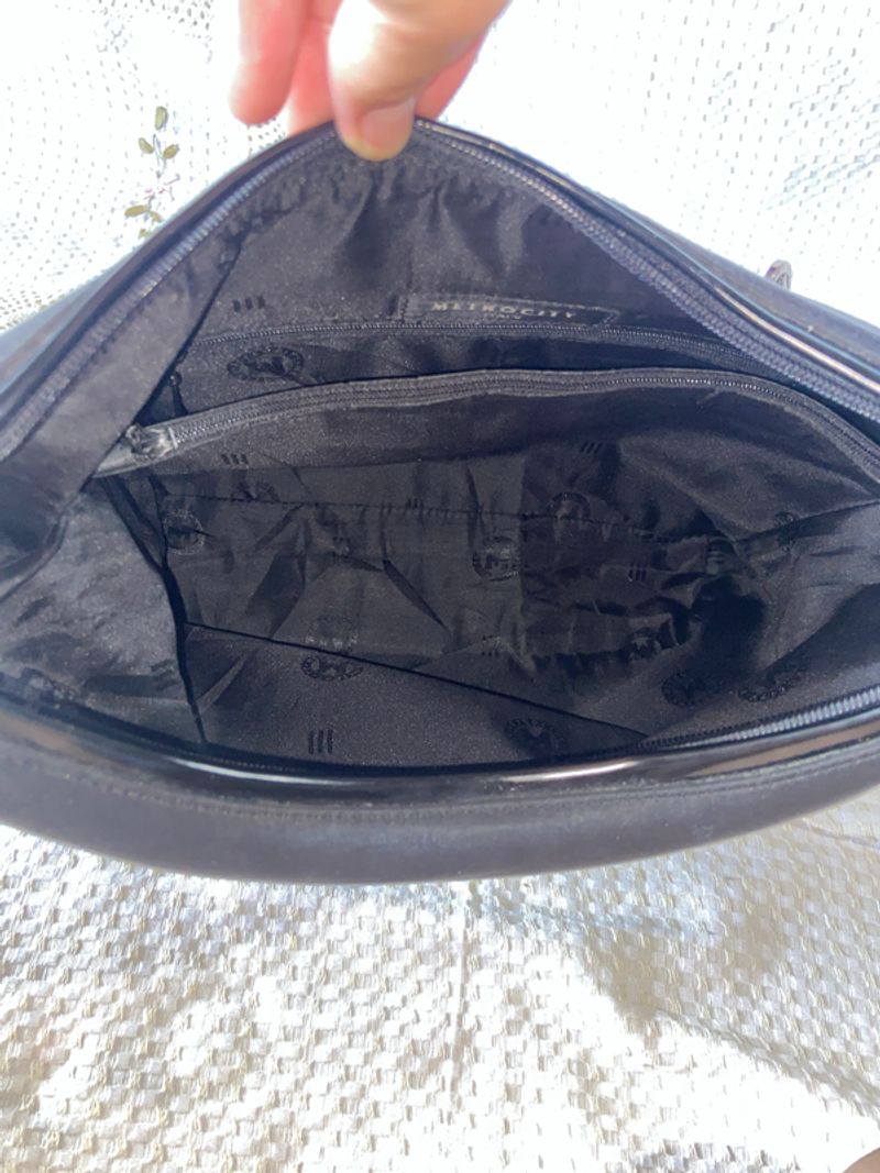 Metrocity Black Nylon Hobo bag, foto 6