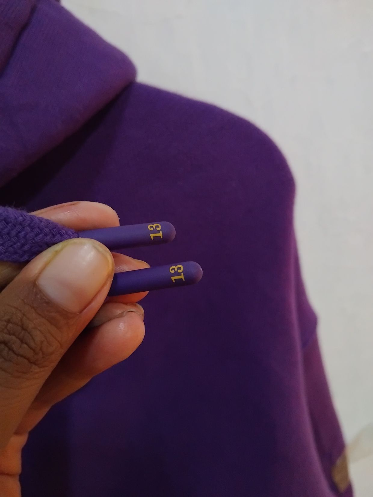 Luxury Hoody Pria purple, foto 3