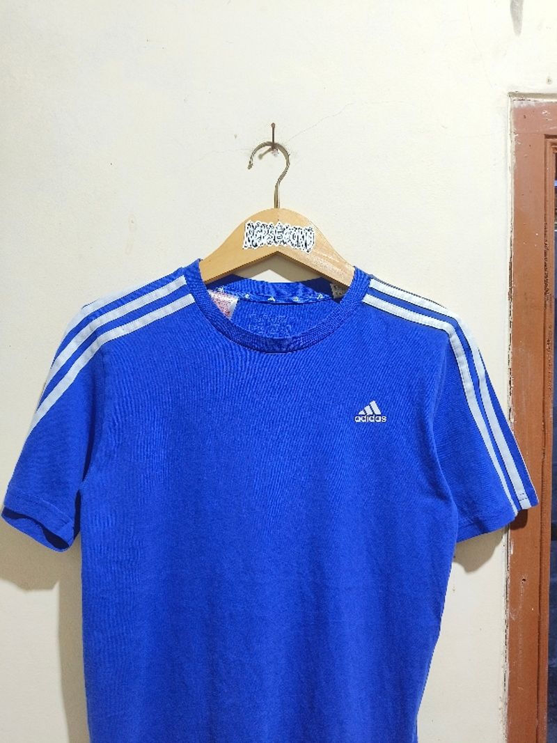 Tshirt kaos Adidas ringer balok, foto 2